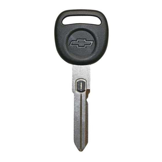 1992 Chevrolet Corvette Genuine Corvette VATS Transponder Key