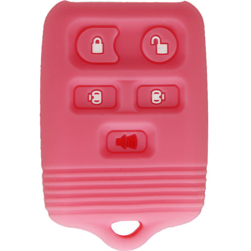 Silicone Key Fob Cover For Ford 5 Buttons Remote