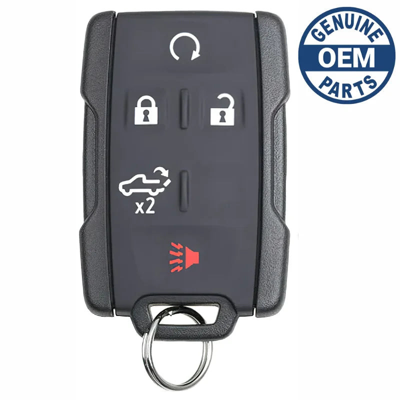 Chevrolet 5 Button Keyless Entry Remote Key Fob, 84312372