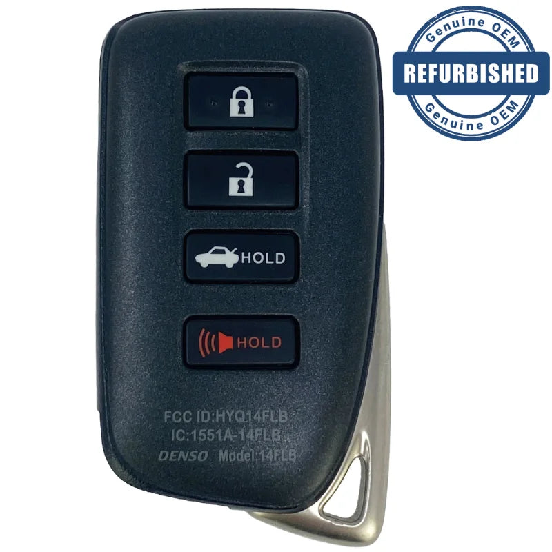2022 Lexus RC300 Smart Key Remote PN: 89904-53E70, 89904-24340