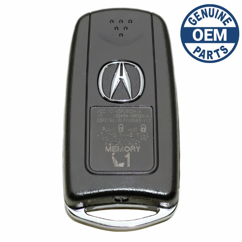 Acura TSX Black Leather Key Chain – Au-Tomotive Gold – Genuine Acura Branded