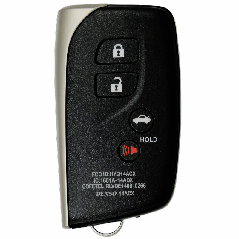 2013 Lexus LS600h Smart Key Fob PN: 89904-50N10, 89904-50K80