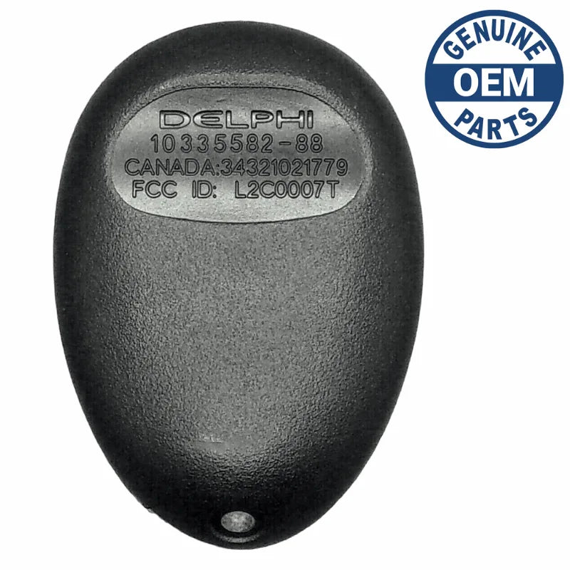 2003 Pontiac Grand Prix Remote PN: 10335582 10335588 FCC ID: L2C0007T