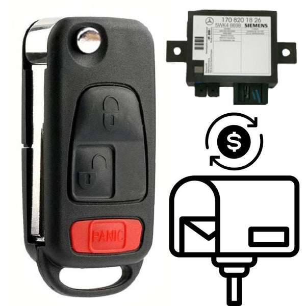 Chrysler Crossfire 2 Buttons Flip Key 433MHz (EU Market) (HU64) – MBE Engineering Sp. Z O.o - Foto 5