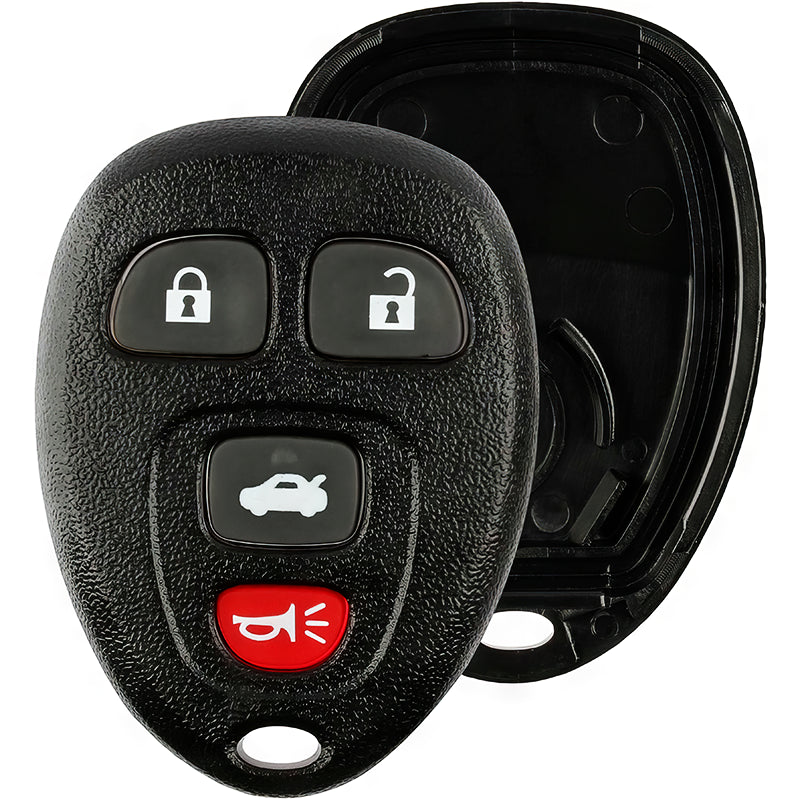 Replacement Case and Button Pad for OUC60270 OUC60221 4 Button with Trunk 20935330 10337866 15859329 15912859 20833561.