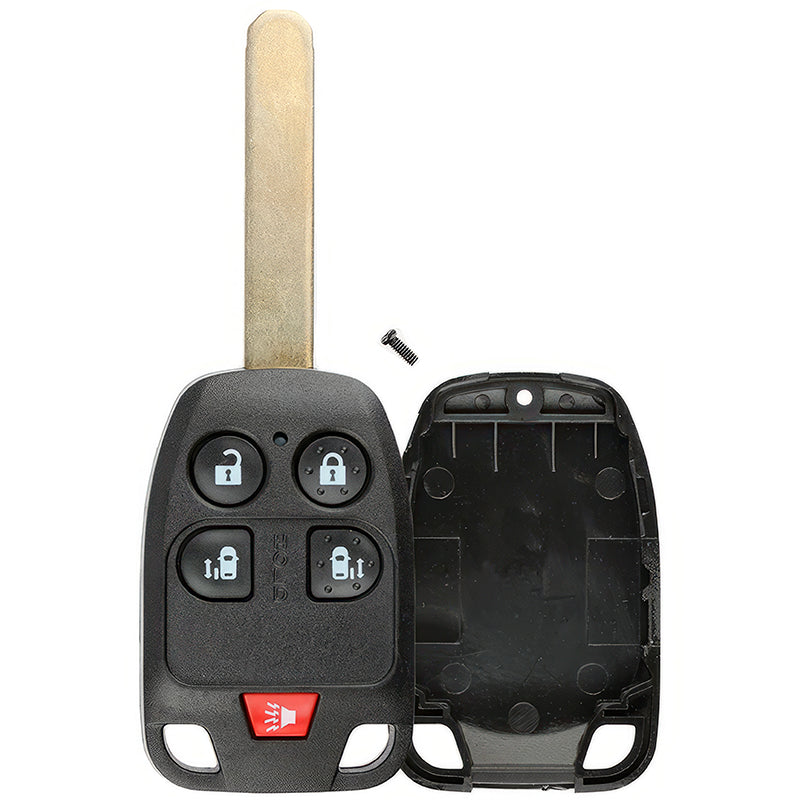 Remote Head Key Replacement Case fits 5 Button Honda Remote Head Keys with FCC ID N5F-A04TAA