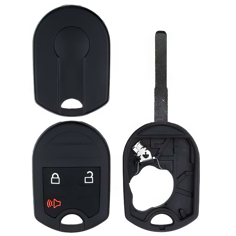 New Aftermarket Ford Remote Head Key Replacement Case 3 Button