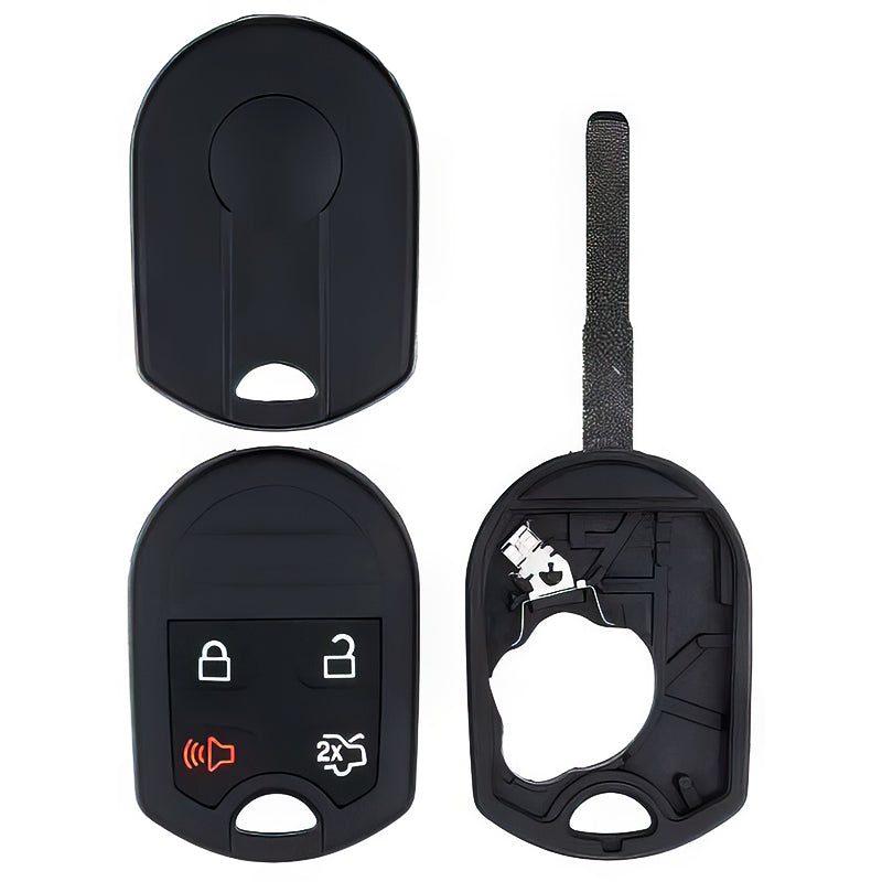 New Aftermarket Ford Remote Head Key Replacement Case 4 Button