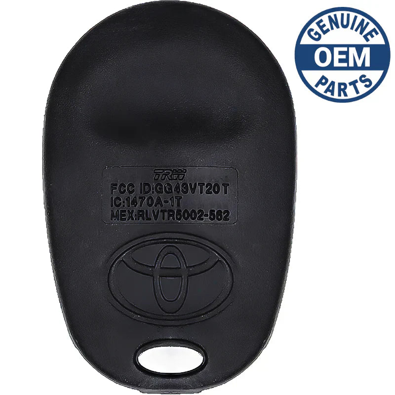 2010 Toyota Highlander Smart Key Remote PN: 89742-0W020