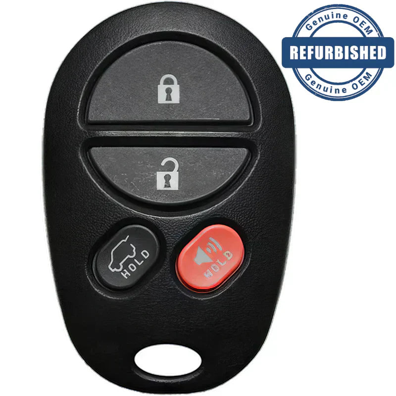 2012 Toyota Highlander Smart Key Remote PN: 89742-0W010