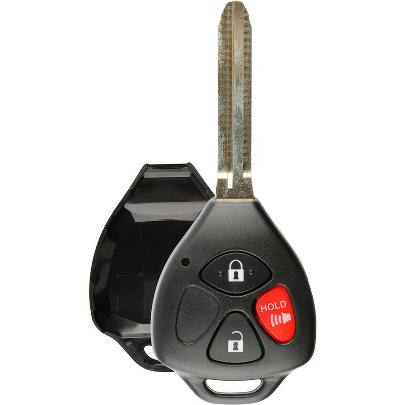 Replacement Case And Buttons Fits 3 Button HYQ12BBY GQ4-29T HYQ12BDC Remote Head Keys 89070-0T030