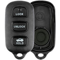 Replacement Case And Button Pad Shell Housing GQ43VT14T 4 Button with Trunk 89742-AA030