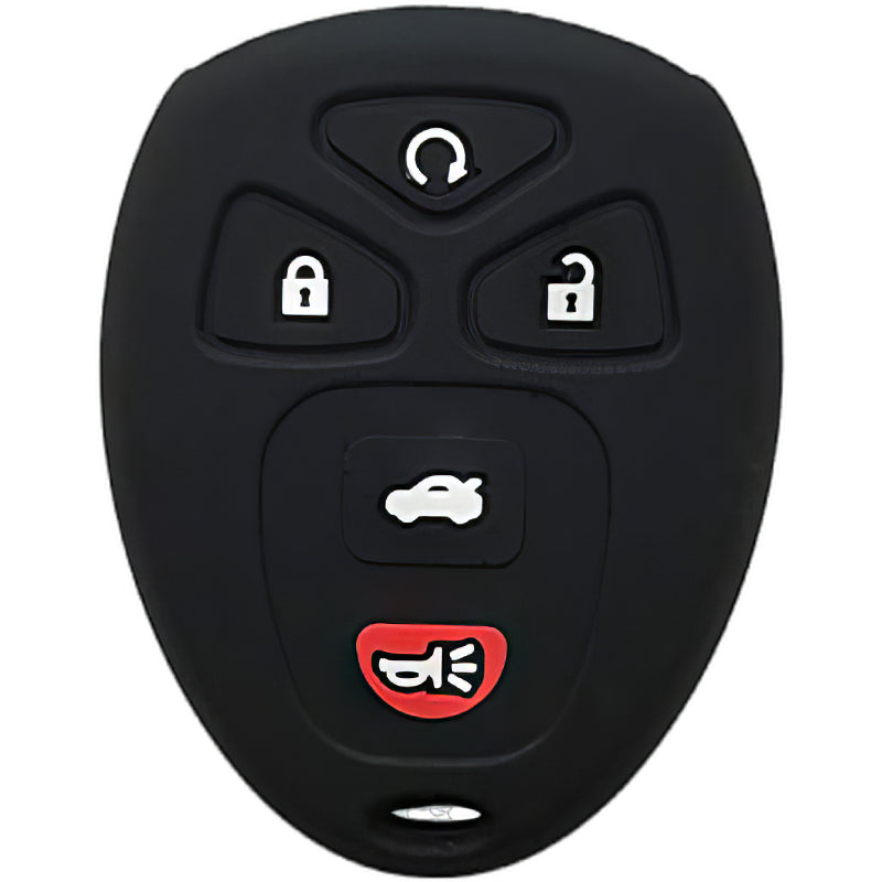 Silicone Key Fob Cover For GM 5 Buttons Regular Remote