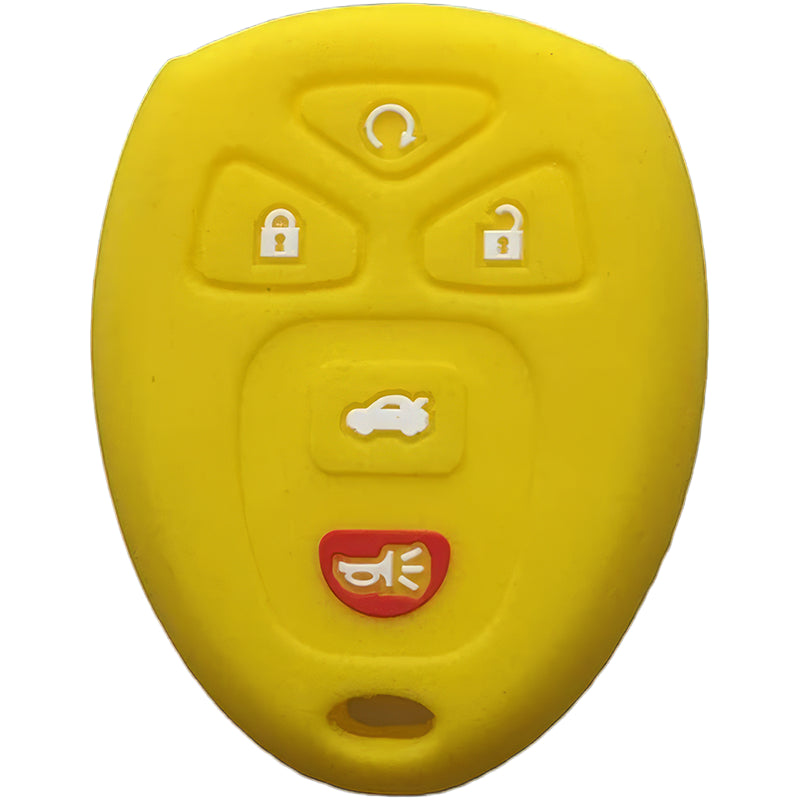 Silicone Key Fob Cover For GM 5 Buttons Regular Remote