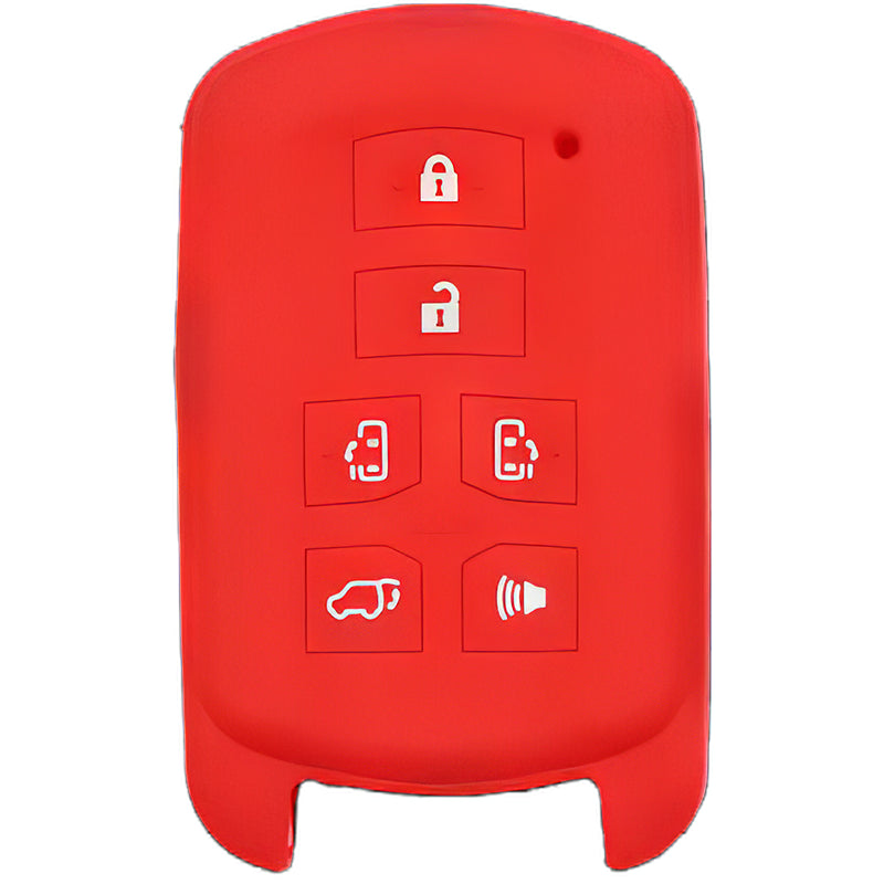 Silicone Protective Key Fob Cover For Toyota 6 Buttons Smart Key Remote