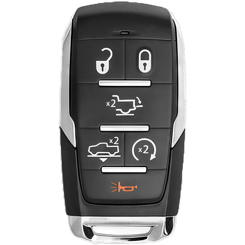 2019 Ram 1500 Longhorn Smart Key Fob PN: 68291694AB, 68291694AC