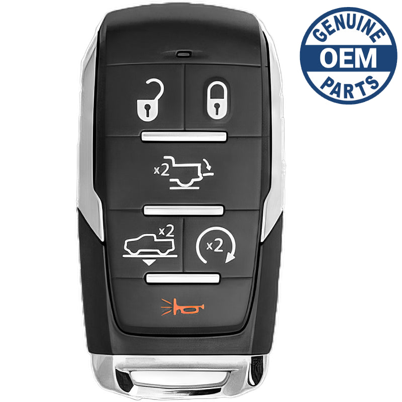 2019 Ram 1500 Longhorn Smart Key Fob PN: 68291694AB, 68291694AC