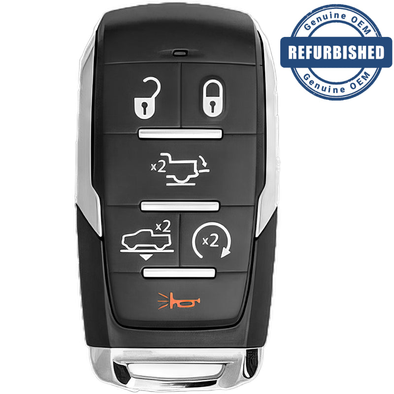 2019 Ram 1500 Longhorn Smart Key Fob PN: 68291694AB, 68291694AC