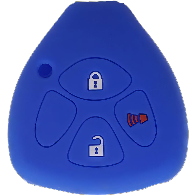 Silicone Protective Key Fob Cover For Toyota/Scion 3 Buttons Remote Head Key