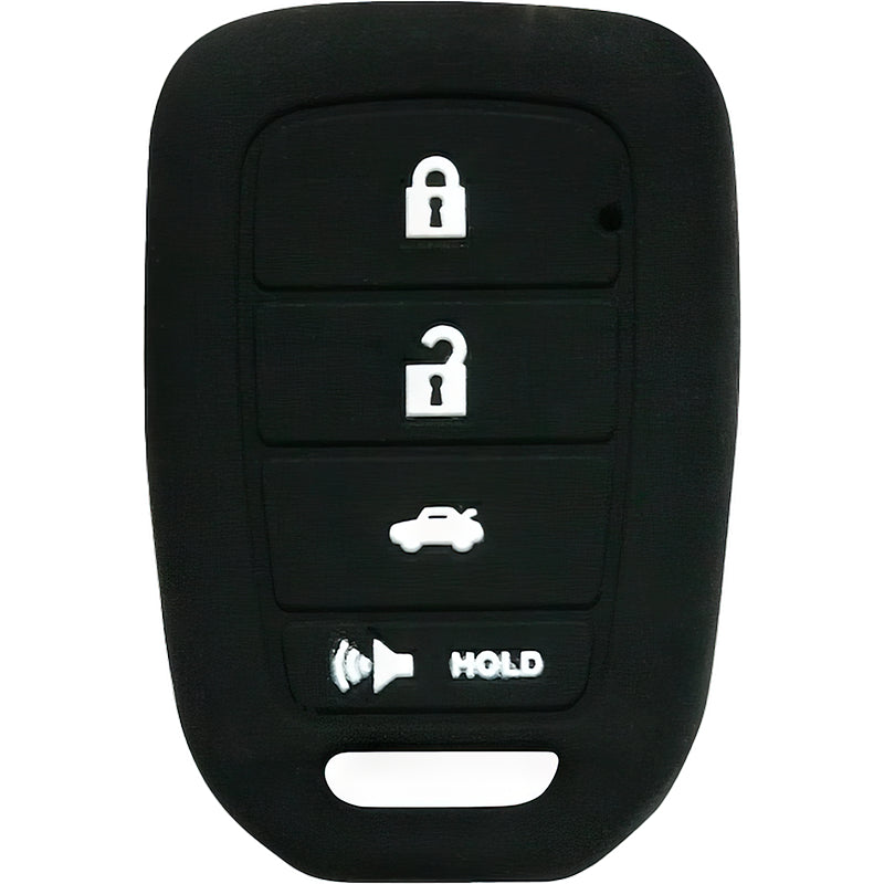 Silicone Key Fob Cover For Honda 4 Buttons Remote Head Key