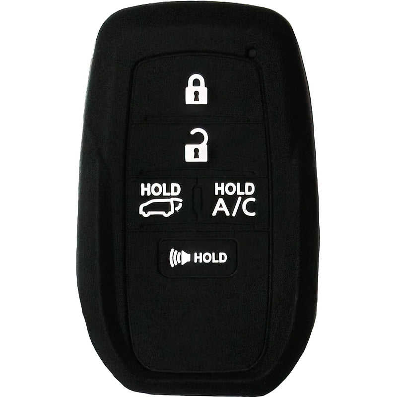 Silicone Protective Key Fob Cover For Toyota 5 Buttons Smart Key Remote