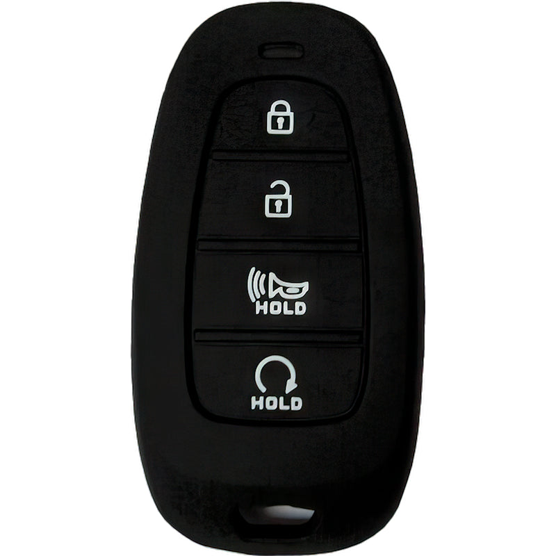 Silicone Key Fob Cover For Hyundai 4 Buttons Smart Key Remote