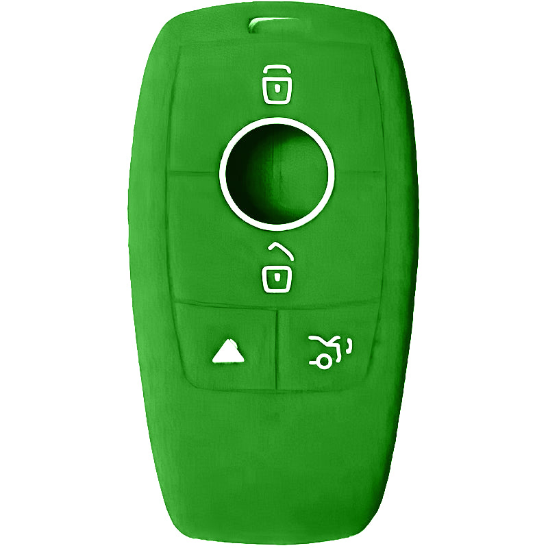 Silicone Key Fob Cover For Mercedes 4 Buttons Smart Key Remote