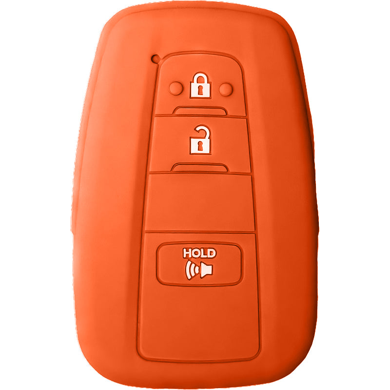 Silicone Protective Key Fob Cover For Toyota 3 Buttons Smart Key Remote