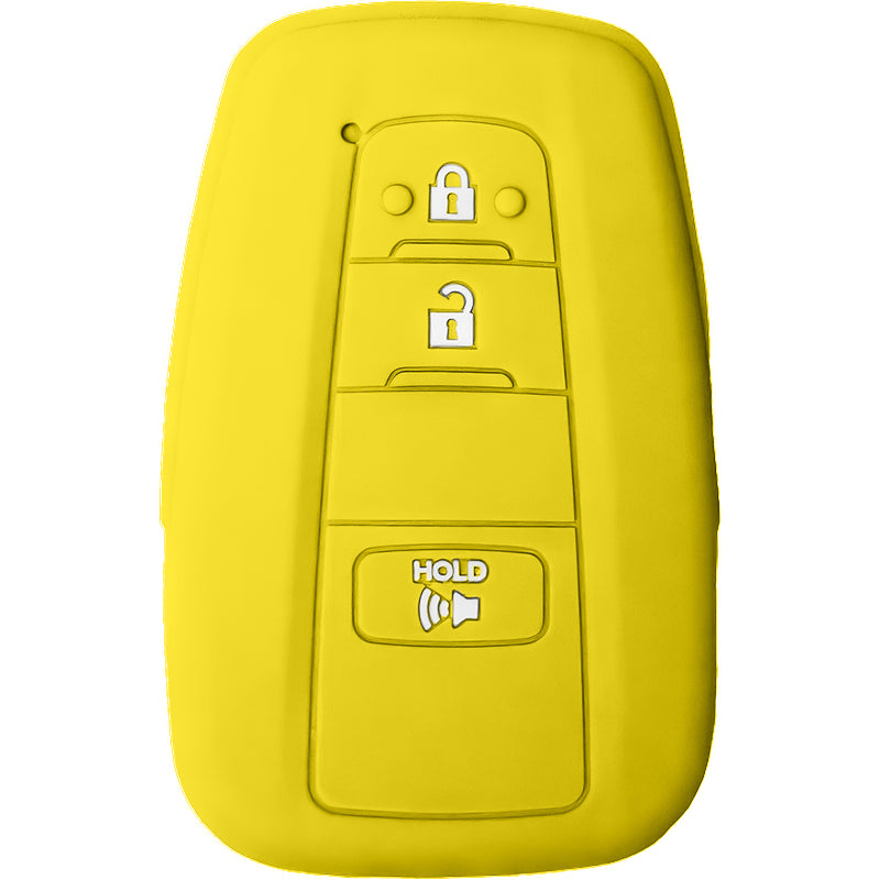 Silicone Protective Key Fob Cover For Toyota 3 Buttons Smart Key Remote