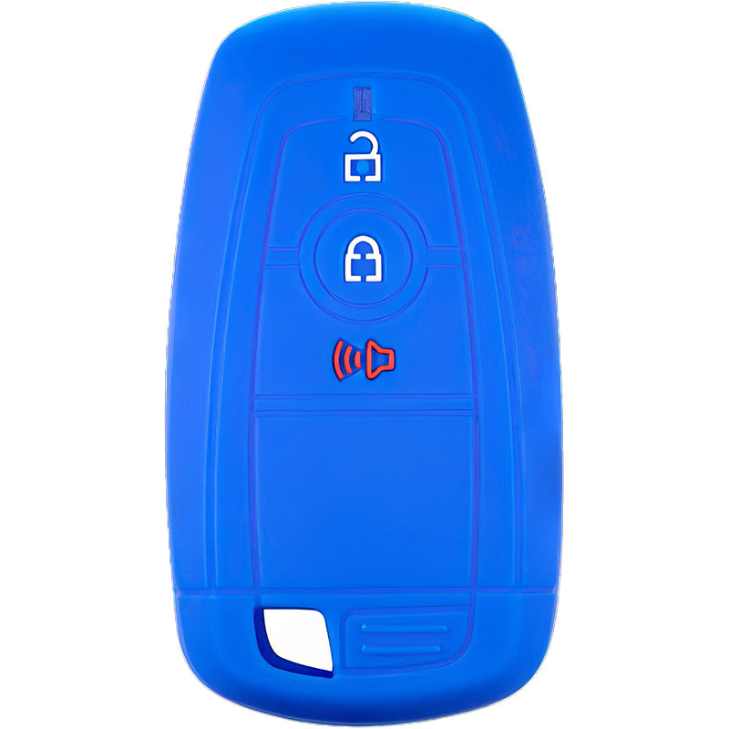 Silicone Key Fob Cover For Ford 3 Buttons Smart Key Remote