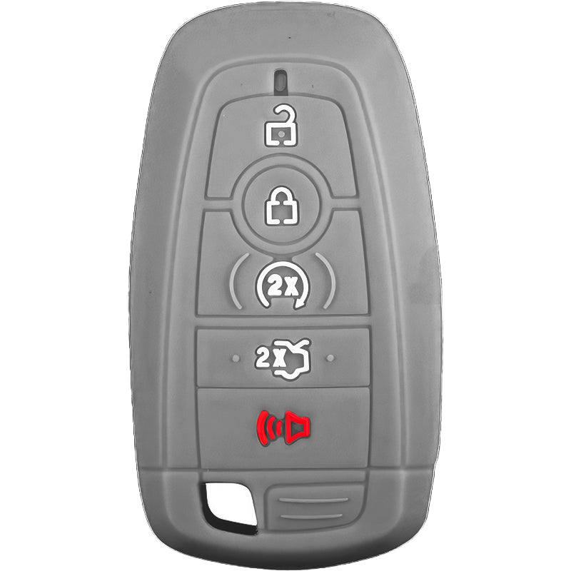 Silicone Key Fob Cover For Ford 5 Buttons Smart Key Remote