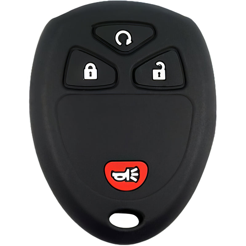 Silicone Key Fob Cover For GM 4 Buttons Remote