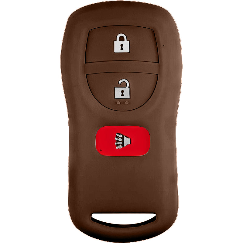 Silicone Key Fob Cover For Nissan 3 Buttons Regular Remote