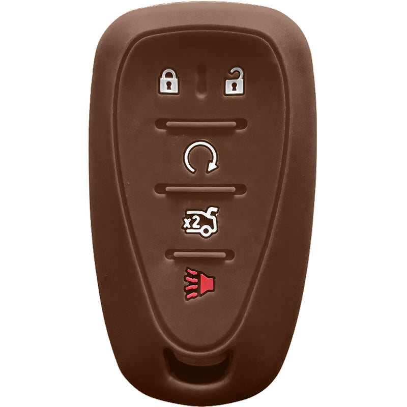 Silicone Protective Cover For Chevrolet 5 Buttons Smart Key Remote