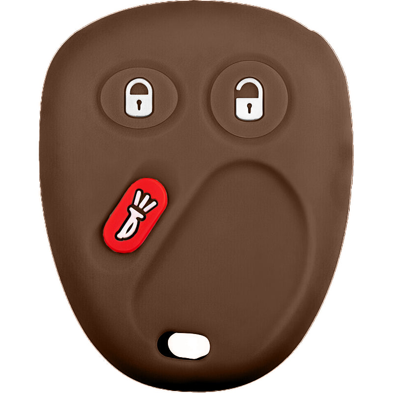 Silicone Key Fob Cover For GM 3 Buttons Remote