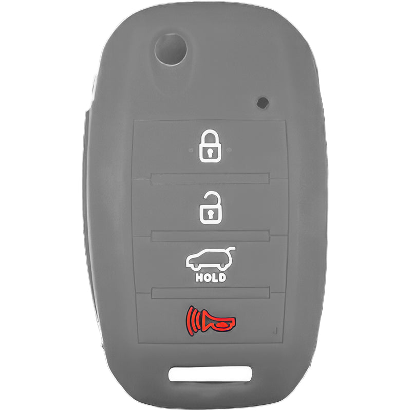 Silicone Key Fob Cover For Kia 4 Buttons Flipkey Remote
