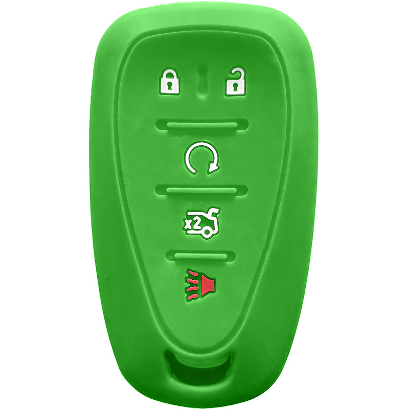 Silicone Protective Cover For Chevrolet 5 Buttons Smart Key Remote