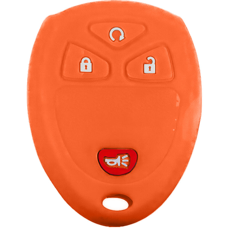 Silicone Key Fob Cover For GM 4 Buttons Remote