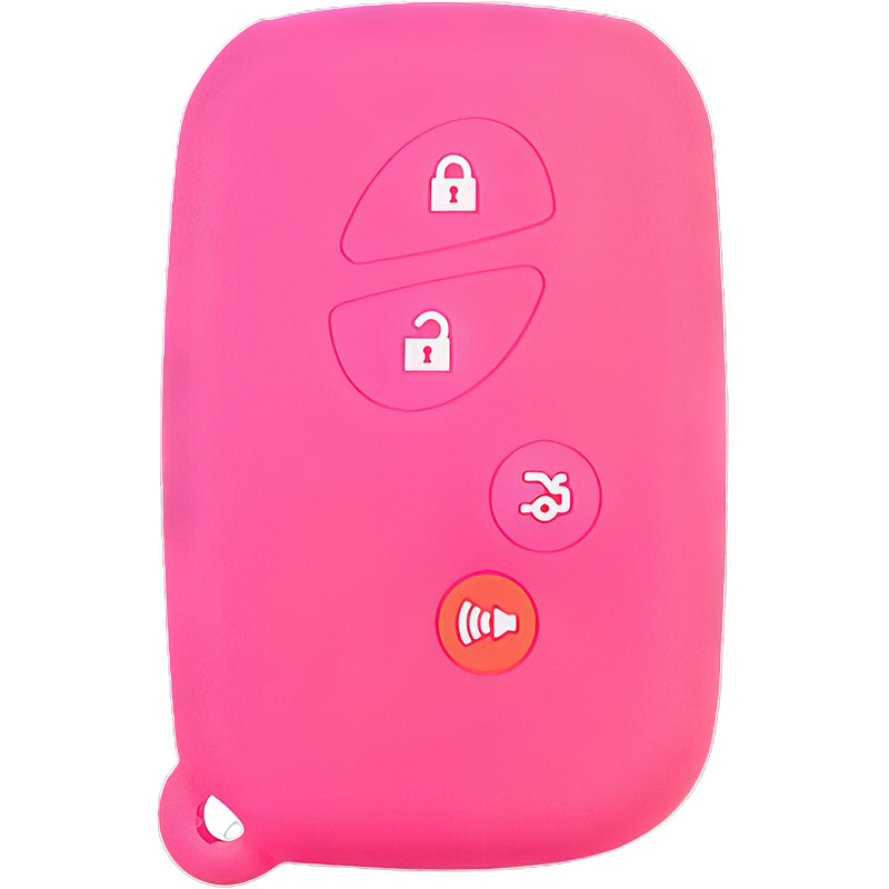 Silicone Protective Key Fob Cover For Lexus 4 Buttons Smart Key Remote