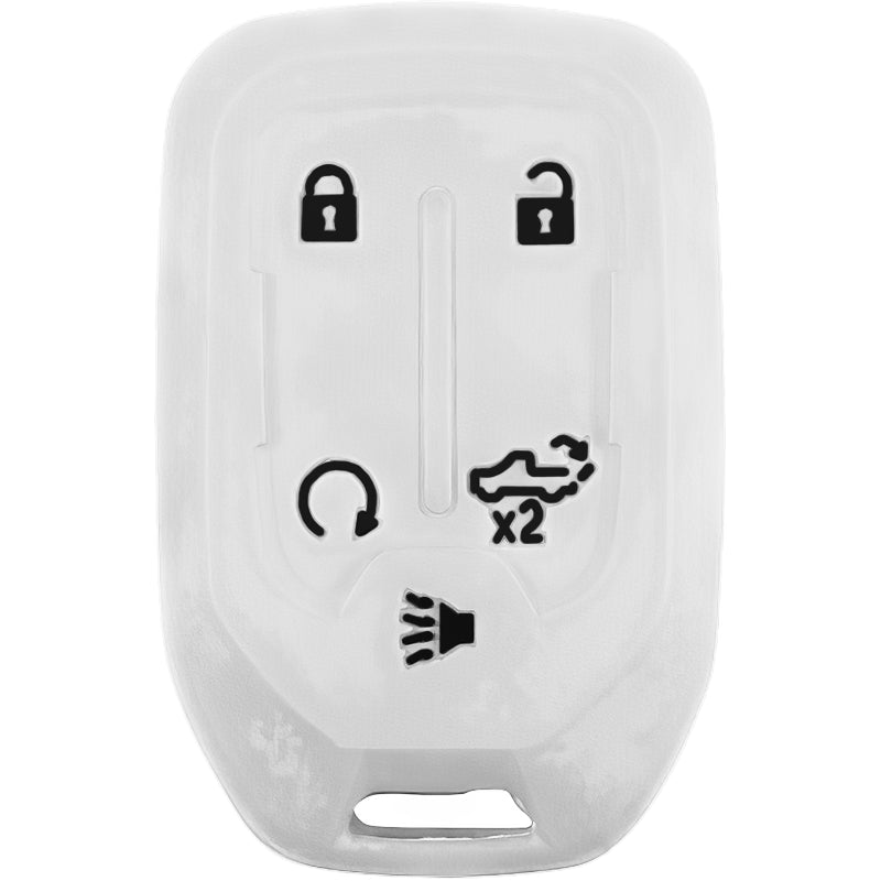 Silicone Key Fob Cover For GMC 5 Buttons Smart Key Remote