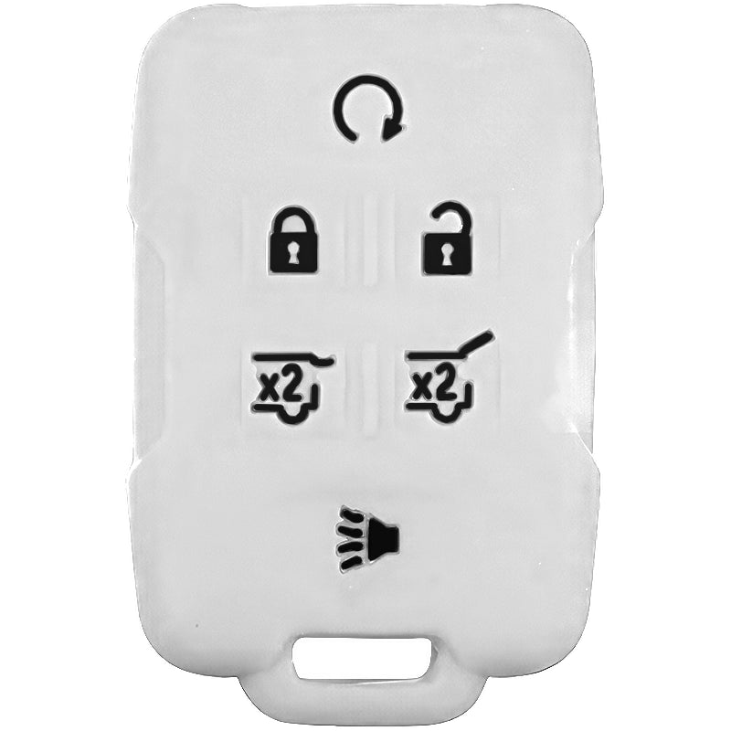 Silicone Key Fob Cover For GM 6 Buttons Remote