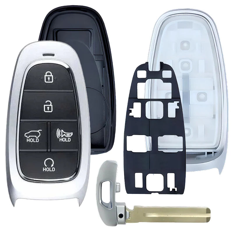 Hyundai Smart Key 5 Button Replacement Case FCC ID: TQ8-FOB-4F27
