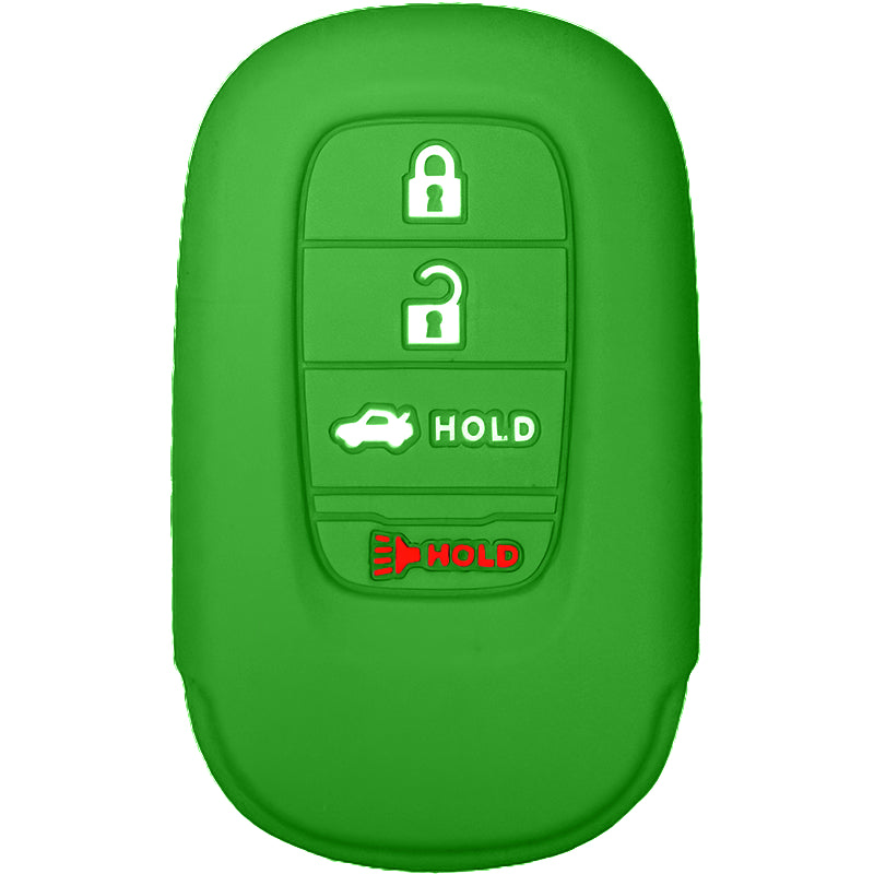 Silicone Key Fob Cover For Honda 4 Buttons Smart Key Remote
