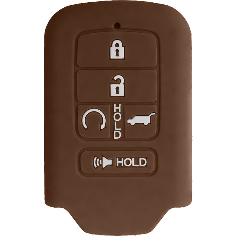 Silicone Key Fob Cover For Honda 5 Buttons Smart Key Fob