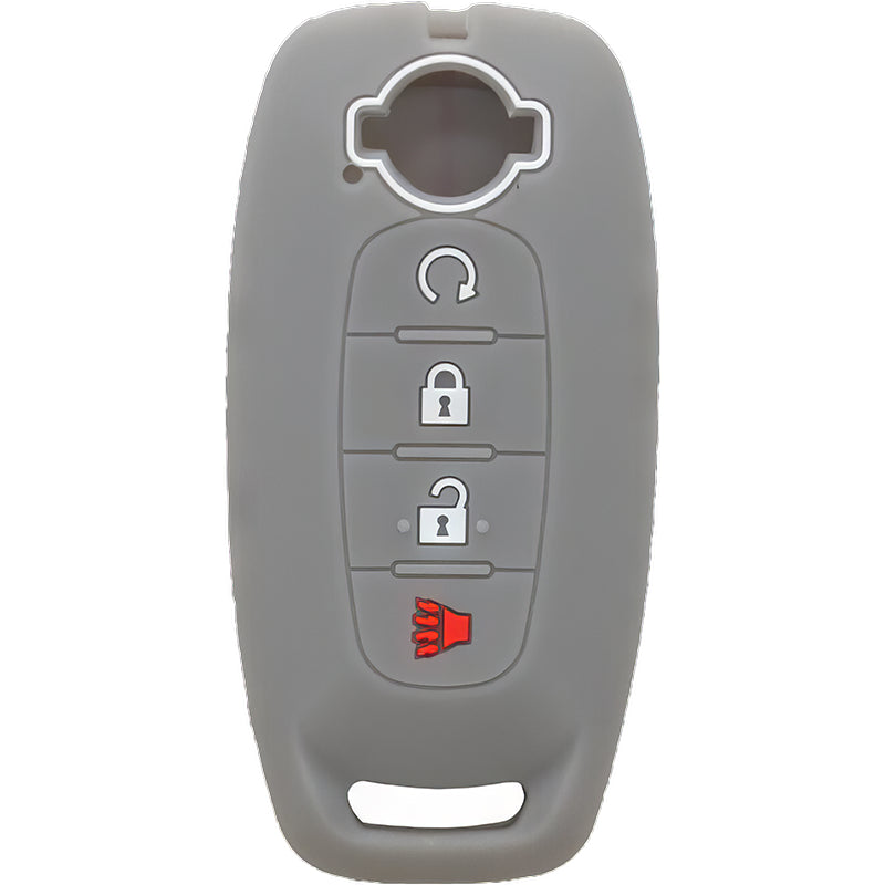 Silicone Key Fob Cover For Nissan 4 Buttons Smart Key Remote