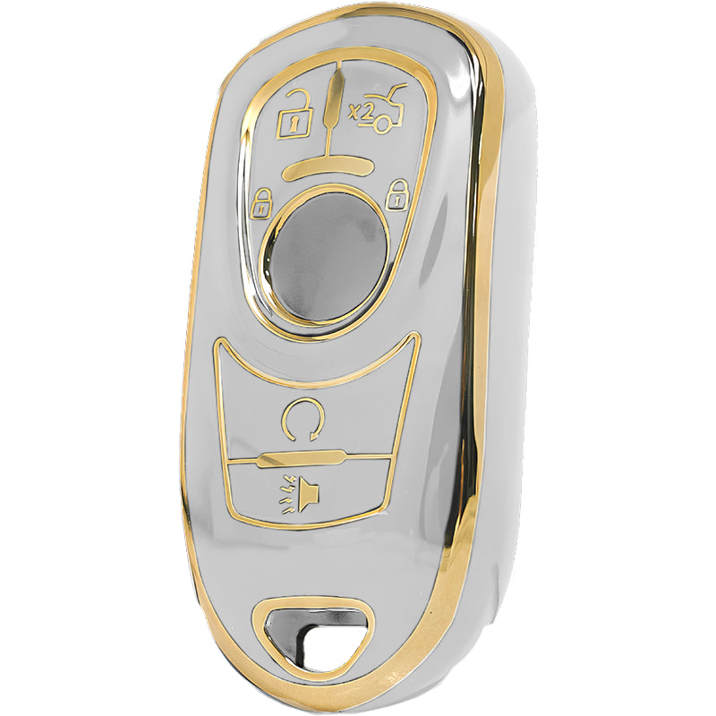 TPU Key Fob Cover For Buick 5 Buttons HYQ4EA