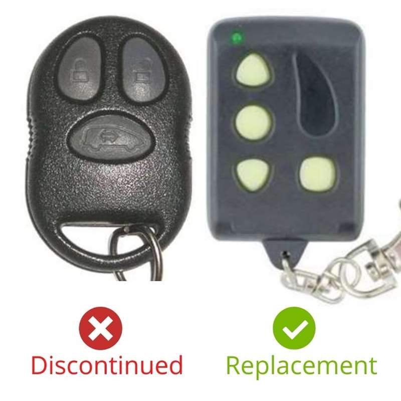 1992 Oldsmobile Silhouette Remote ABO0203T - Remotes And Keys