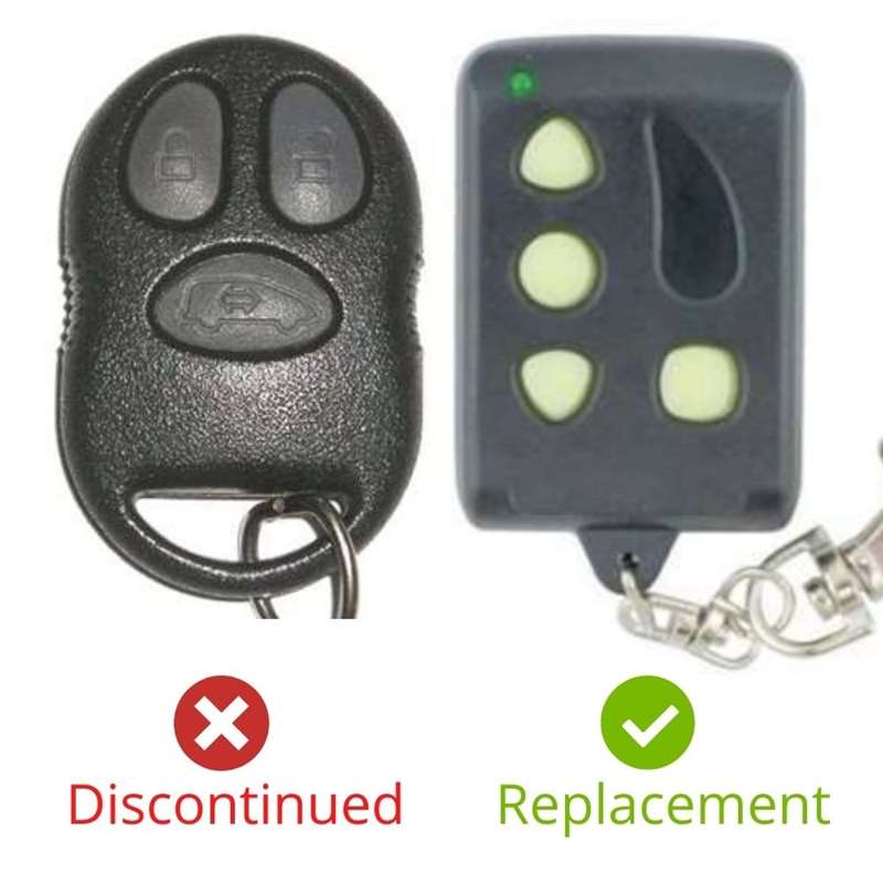 1995 Chevrolet Lumina APV Remote ABO0203T - Remotes And Keys