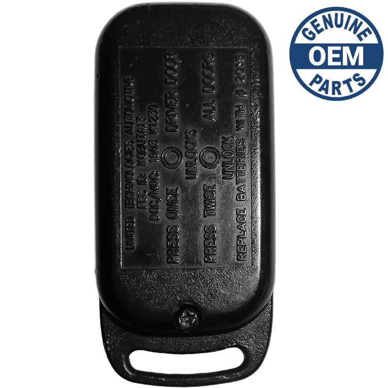 1996 Acura TL Remote PN: 72147-SZ5-A01 - Remotes And Keys