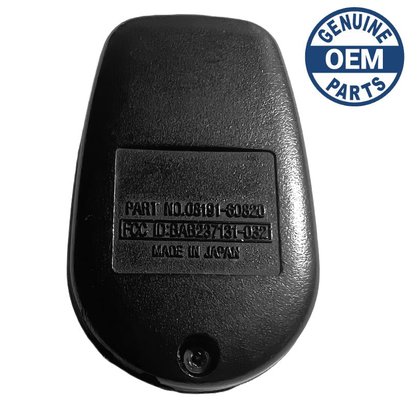 1996 Lexus LX450 Remote PN: 06191-60820 FCC: BAB237131-032